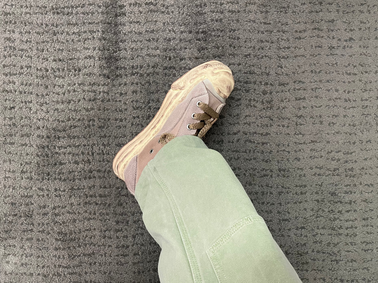 Maison Mihara Yasuhiro Over Hanging Canvas OG Sole Sneaker - Hank