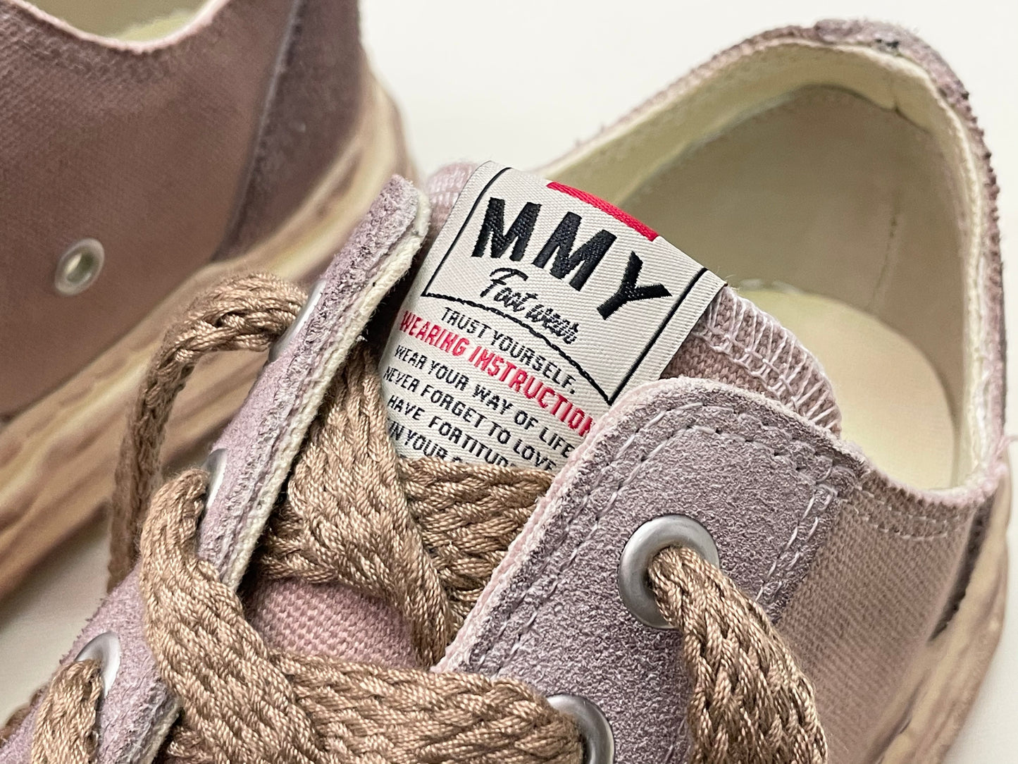Maison Mihara Yasuhiro Over Hanging Canvas OG Sole Sneaker - Hank