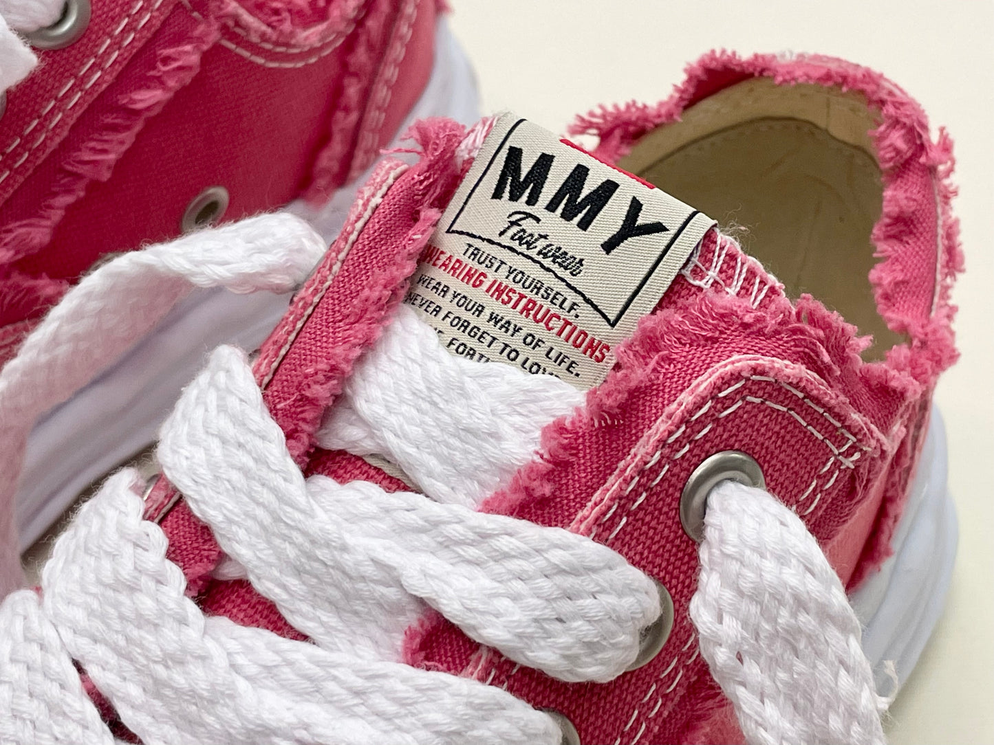 Maison Mihara Yasuhiro Over Hanging Canvas OG Sole Sneaker - Hank