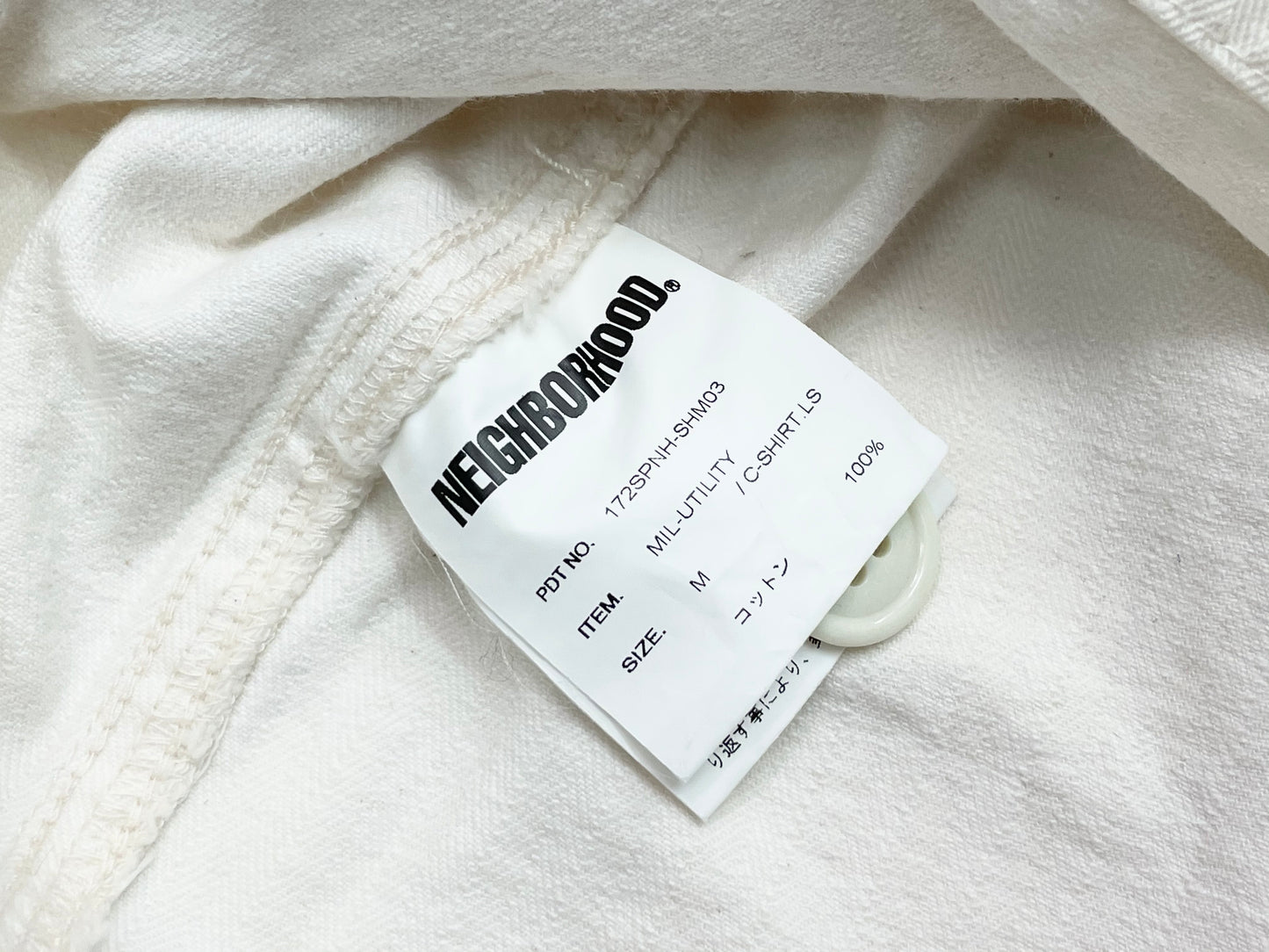 Neighborhood Mil-Utility / C Shirt LS