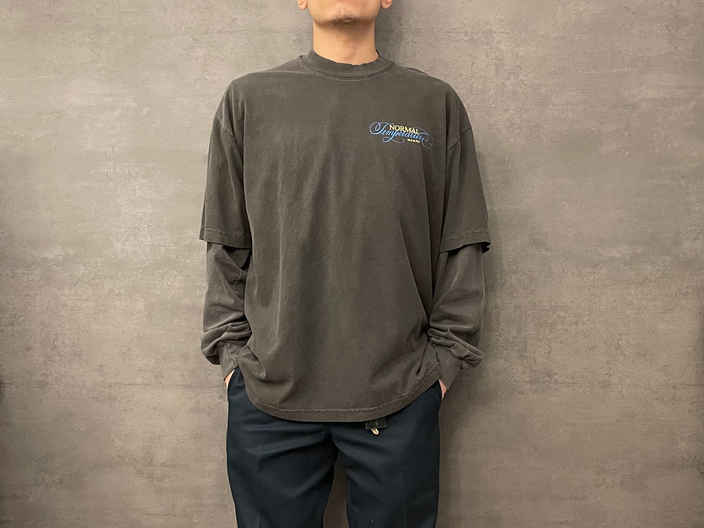Normal Temperature 6.5oz Cali Script S/S Crew Neck T-Shirt
