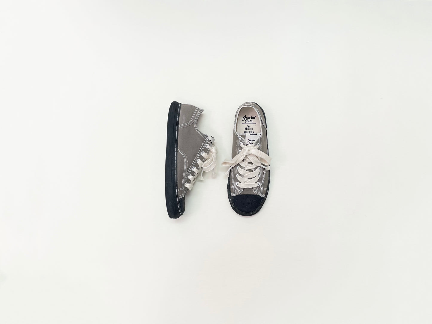 Maison Mihara Yasuhiro General Scale Past Sole 6-Hole Sneaker