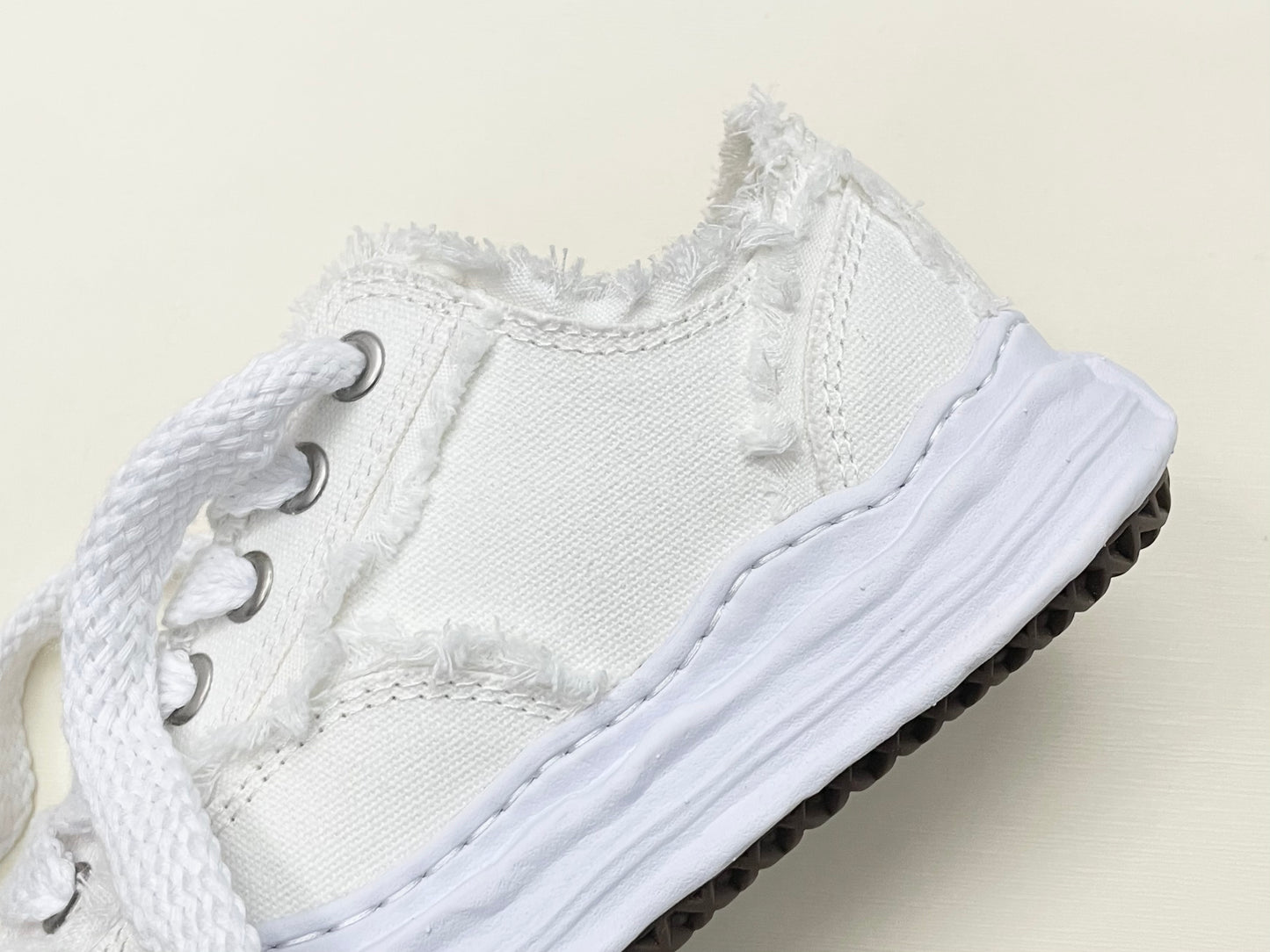 Maison Mihara Yasuhiro Over Hanging Canvas OG Sole Sneaker - Hank