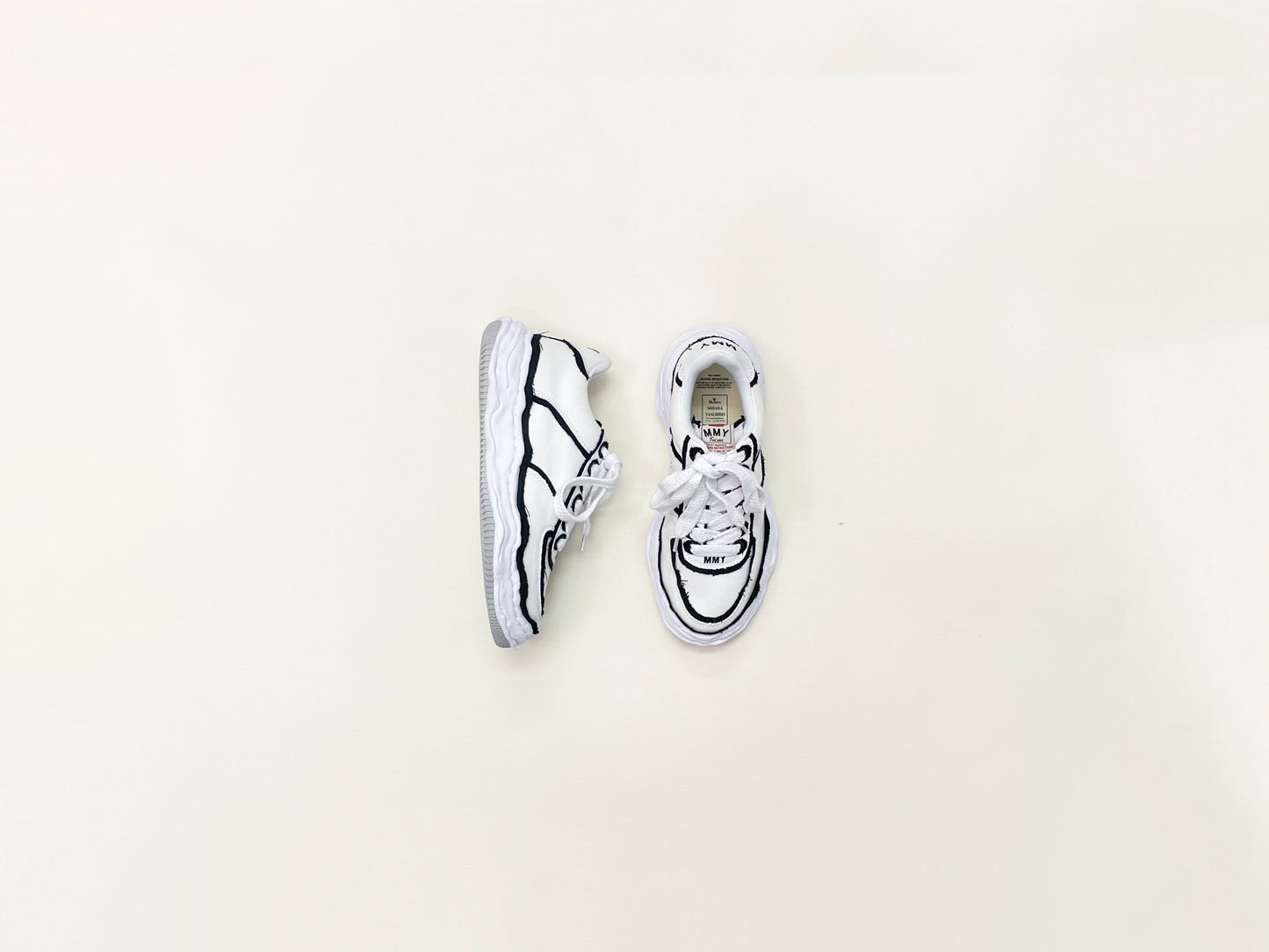 Maison Mihara Yasuhiro Over Hanging Canvas OG Sole Sneaker - Wayne