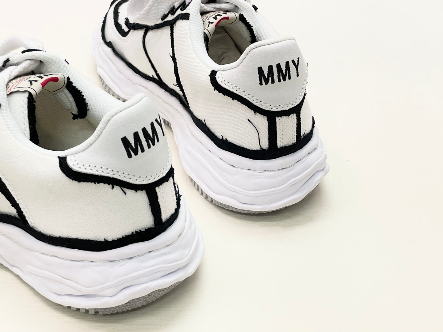 Maison Mihara Yasuhiro Over Hanging Canvas OG Sole Sneaker - Wayne