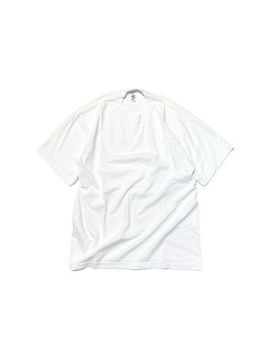 Los Angeles Apparel 6.5oz Garment Dye Crew Neck S/S T-Shirt - White