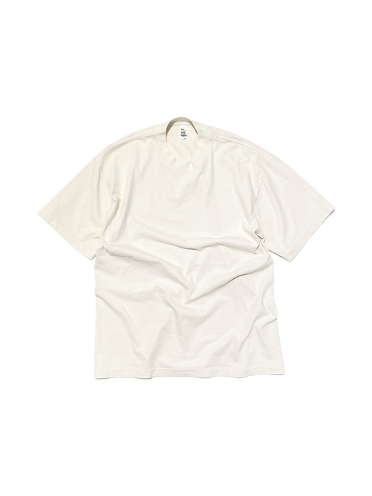 Los Angeles Apparel 6.5oz Garment Dye Crew Neck S/S T-Shirt - Creme