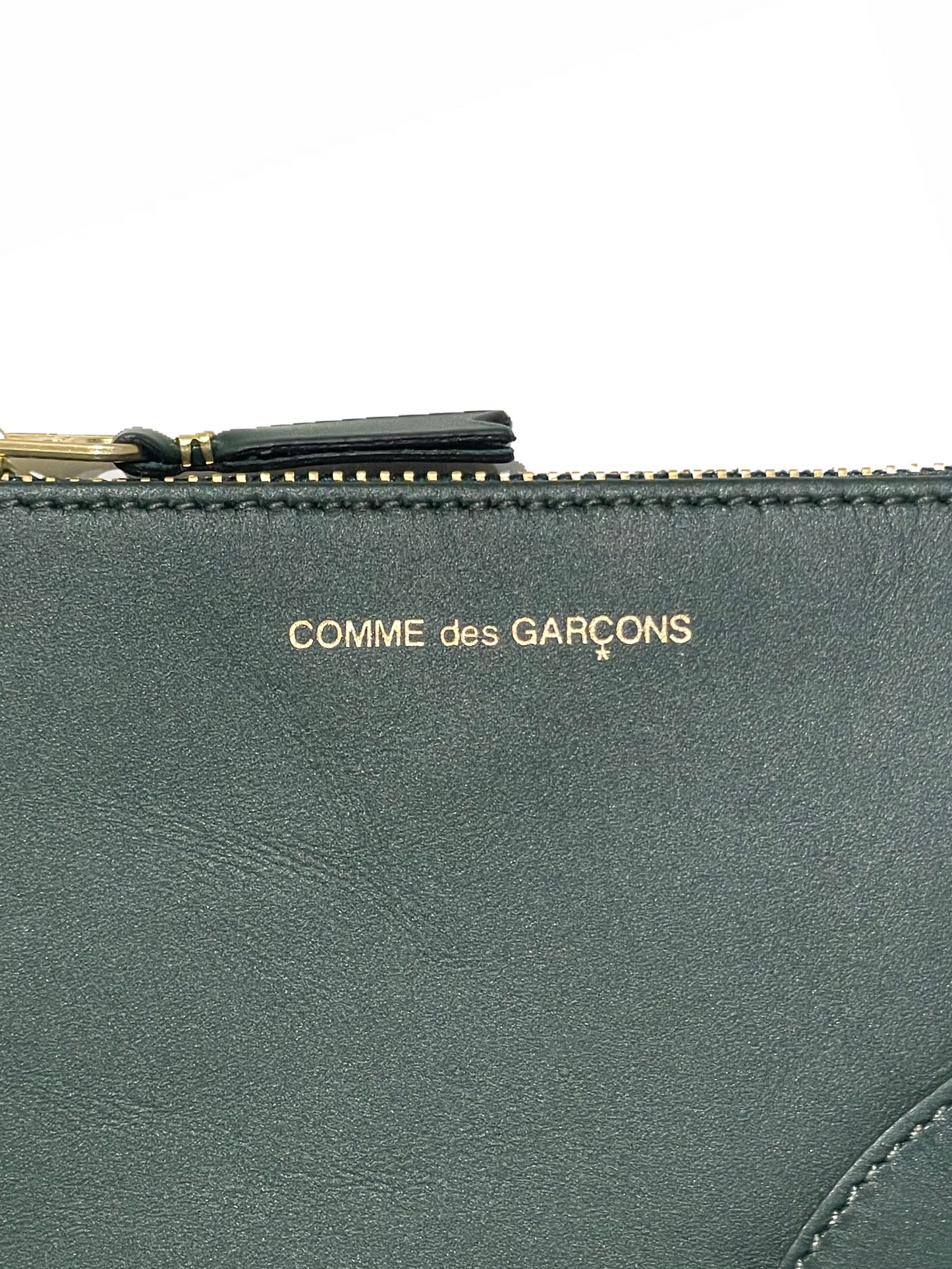 Comme Des Garçons Classic Zipped Wallet - Dark Green