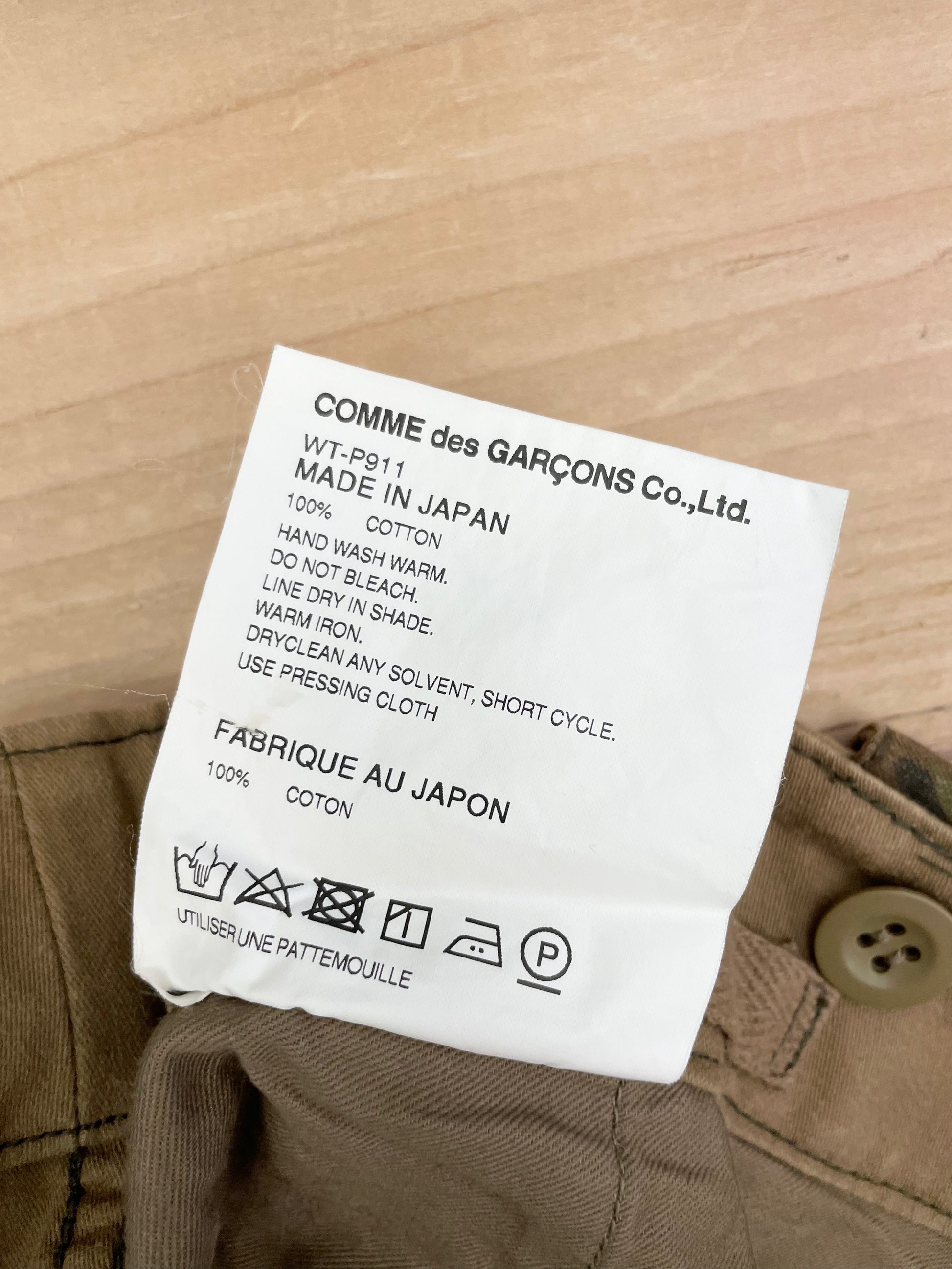 eYe Junya Watanabe Man Comme des Garcons T Cotton Herringbone M47 Trouser