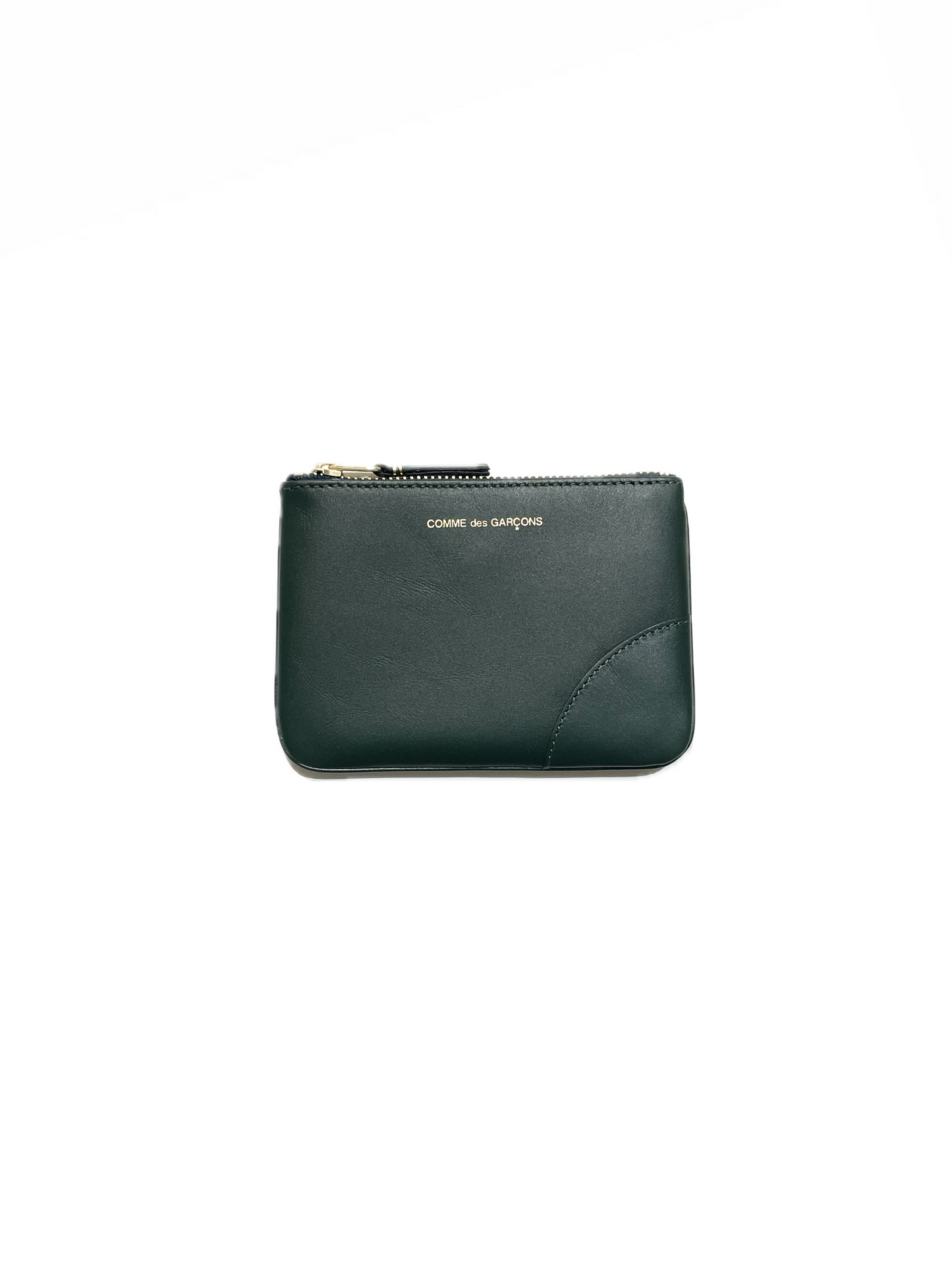 Comme Des Garçons Classic Zipped Wallet - Dark Green