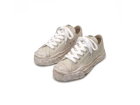 〖 Special Order 〗Maison Mihara Yasuhiro Vintage Leather OG Sole Sneaker - Hank