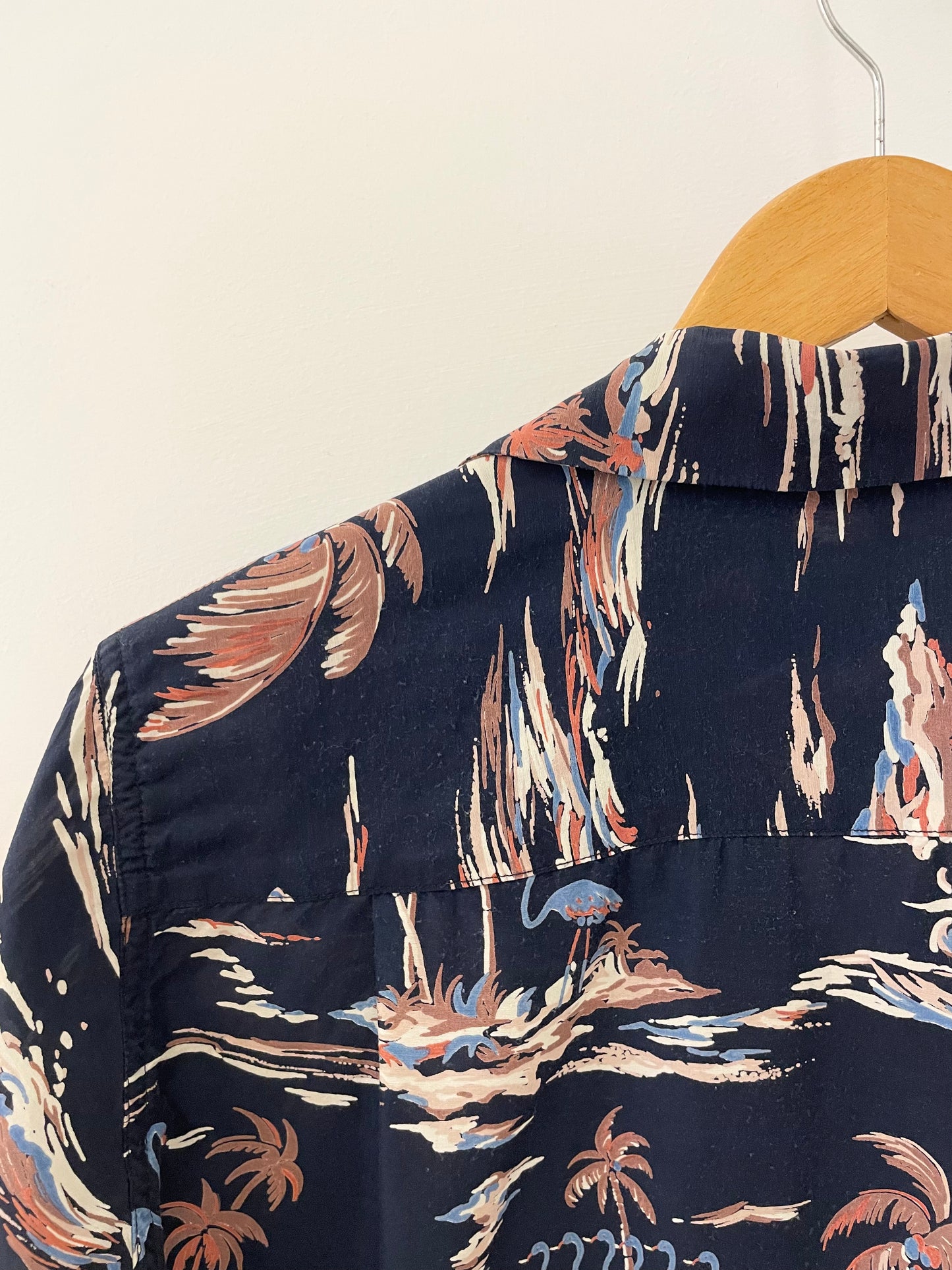 Wacko Maria Island Sea' S/S Hawaiian Shirt