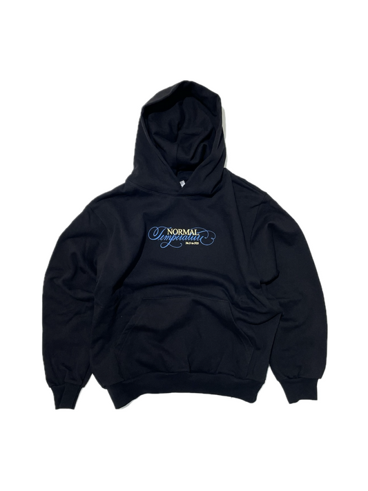 Normal Temperature 14oz. Cali Script Heavy Fleece Hoodie