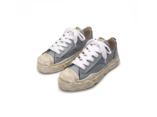 〖 Special Order 〗Maison Mihara Yasuhiro Vintage Leather OG Sole Sneaker - Hank