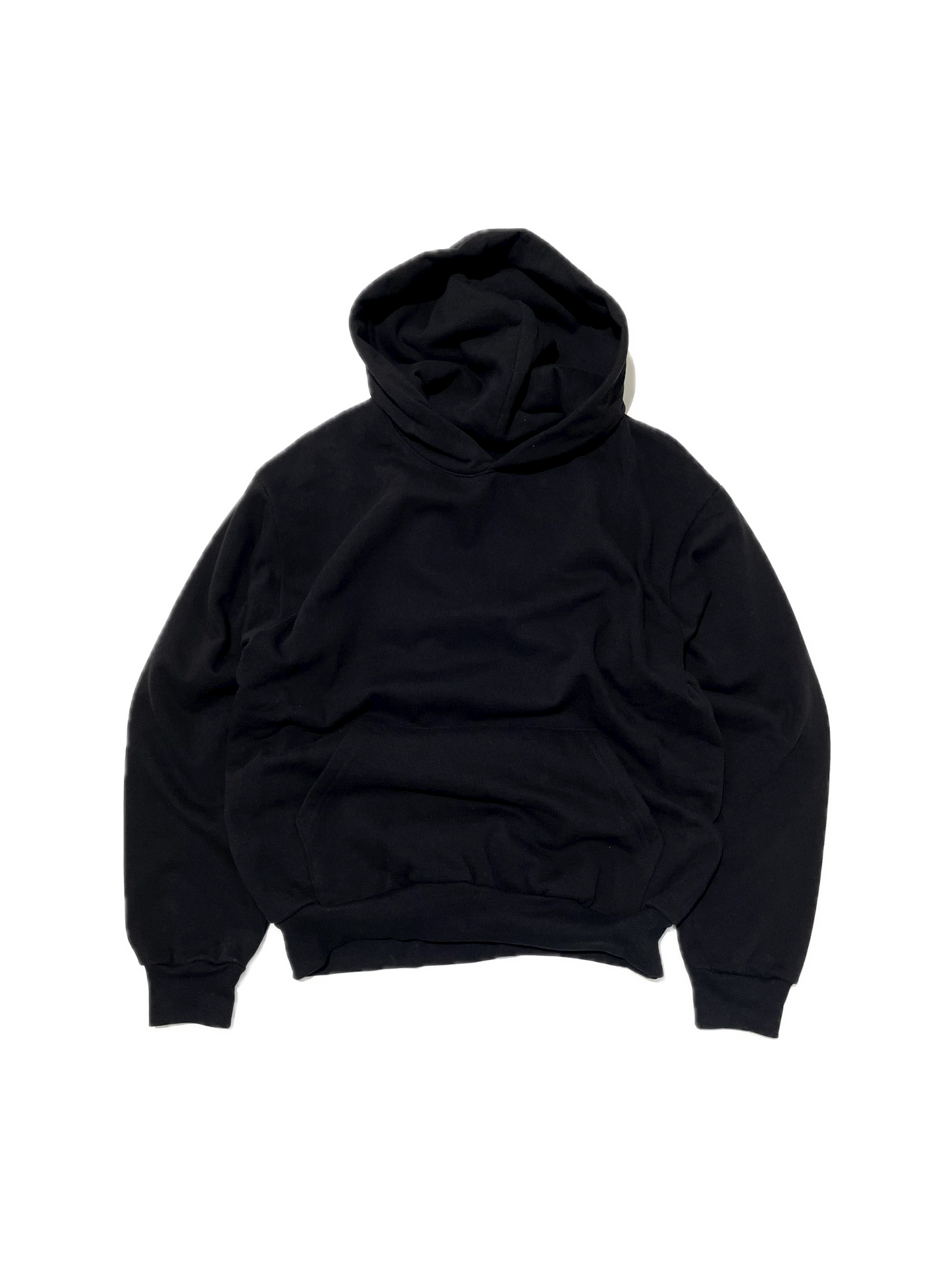 Los Angeles Apparel Garment Dye 14oz. Heavy Fleece Hoodie - Black