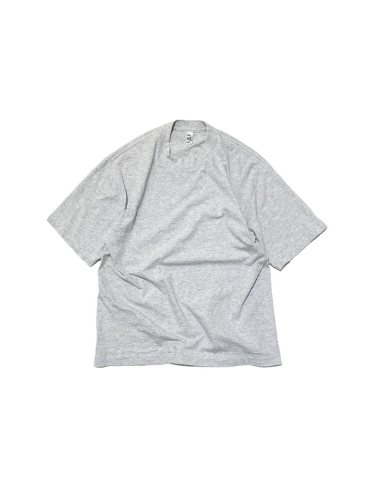 Los Angeles Apparel 6.5oz Garment Dye Crew Neck S/S T-Shirt - Ash