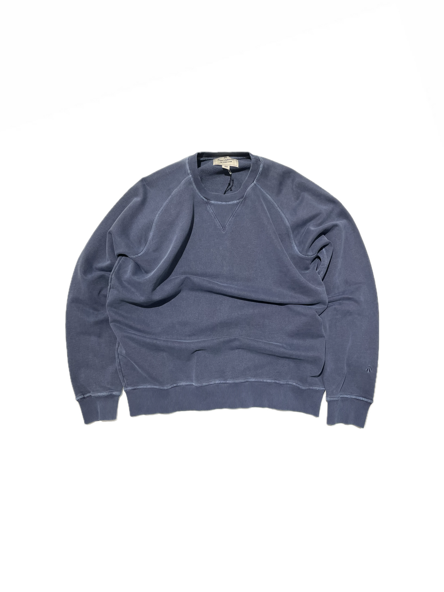 Nigel Cabourn Embroidered Arrow Crew Sweater