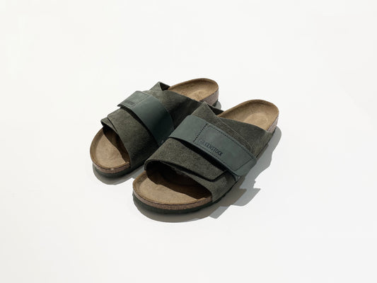 Birkenstock Suede and Nubuck Sandals - Kyoto