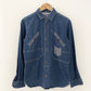 Junya Watanabe Man Heavy Denim Patchwork Shirt