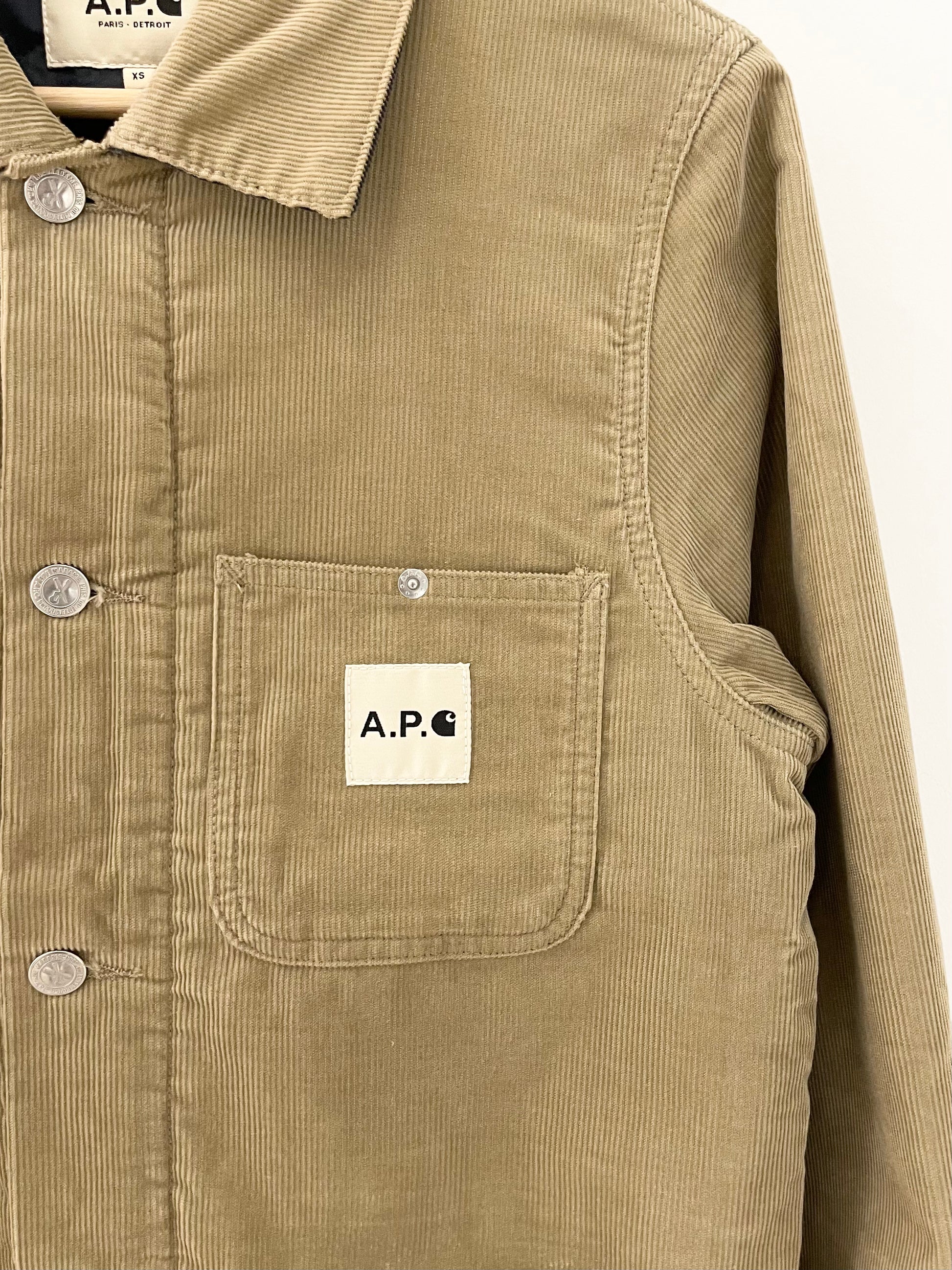 非対面販売 A.P.C X Carhatt WIP denim Jacket サイズS - ジャケット