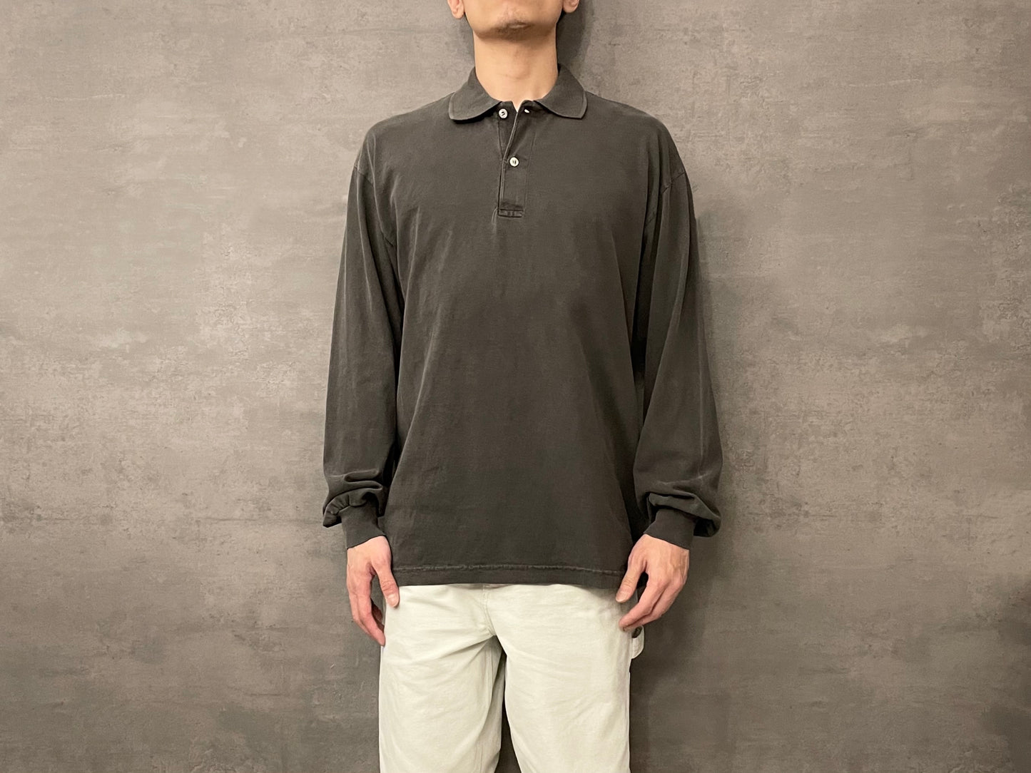 Los Angeles Apparel Garment Dyed 6.5 Oz Heavyweight T Shirt Black Large USA  NEW