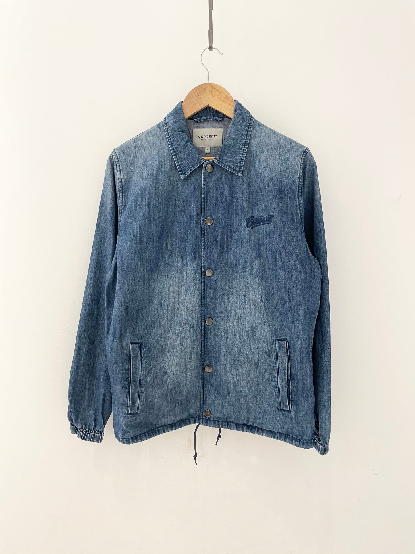 Carhartt WIP Script Denim Coach Jacket