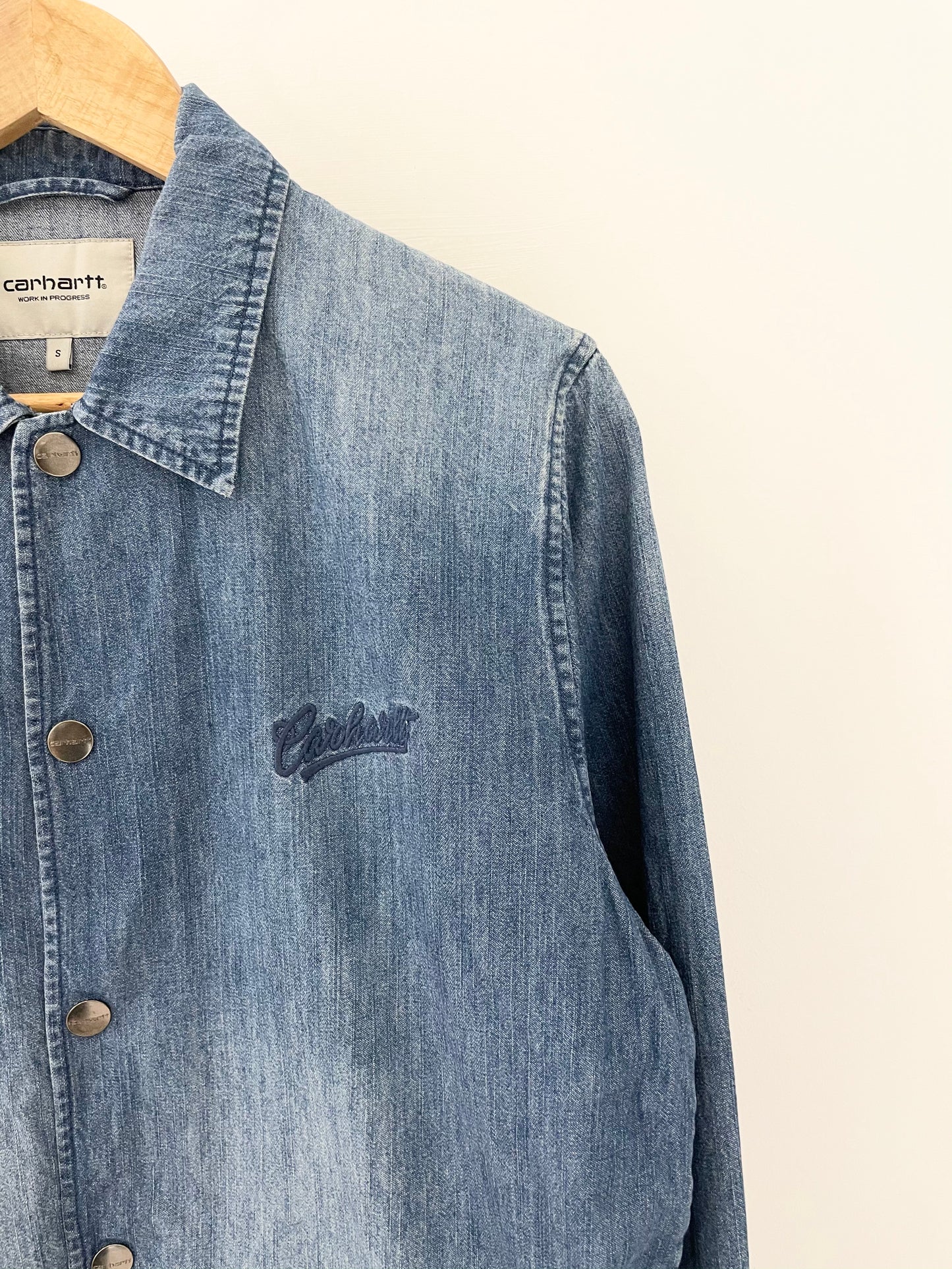 Carhartt WIP Script Denim Coach Jacket