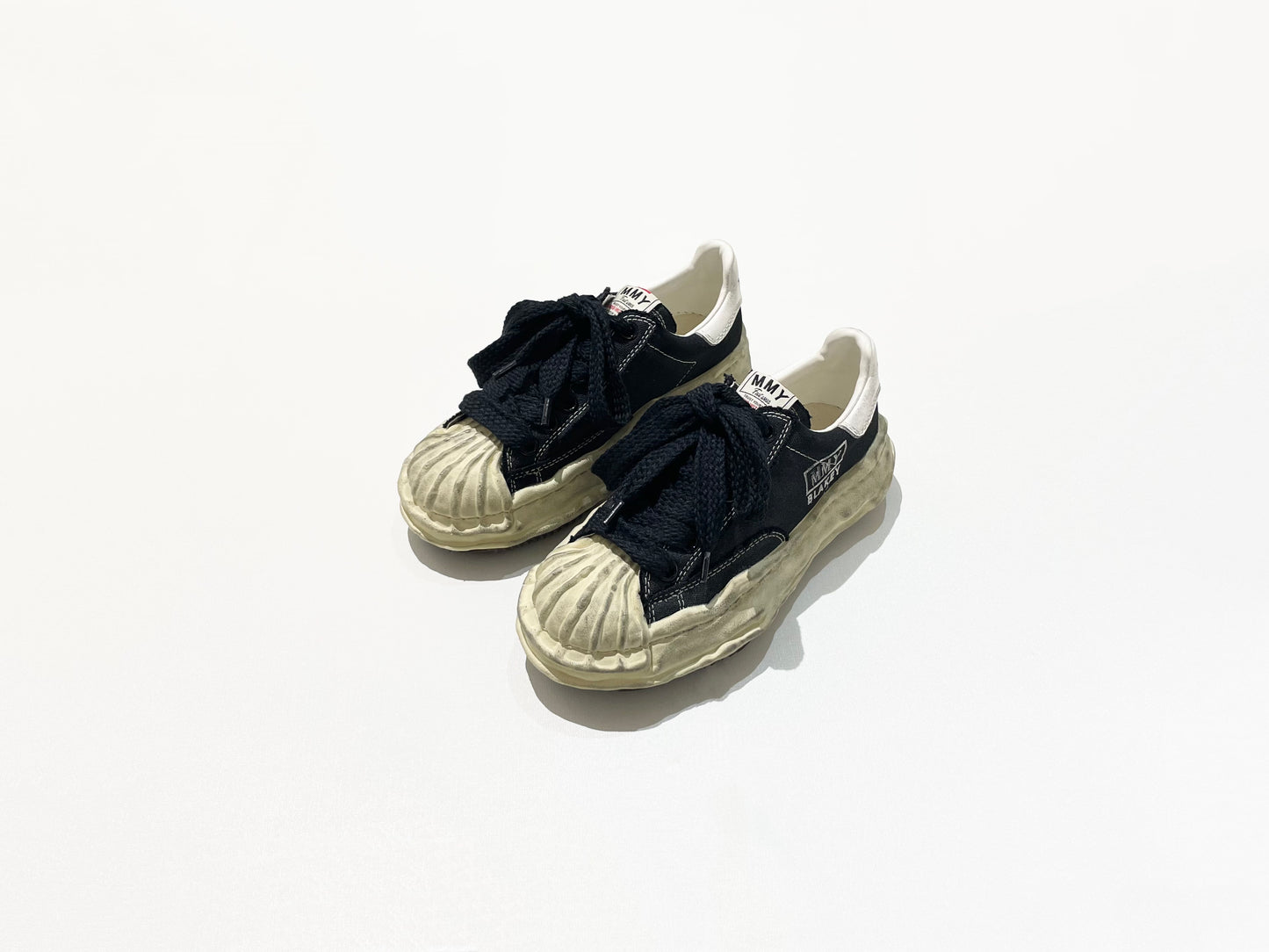 Maison Mihara Yasuhiro Distressed Canvas OG Sole Sneaker - Blakey