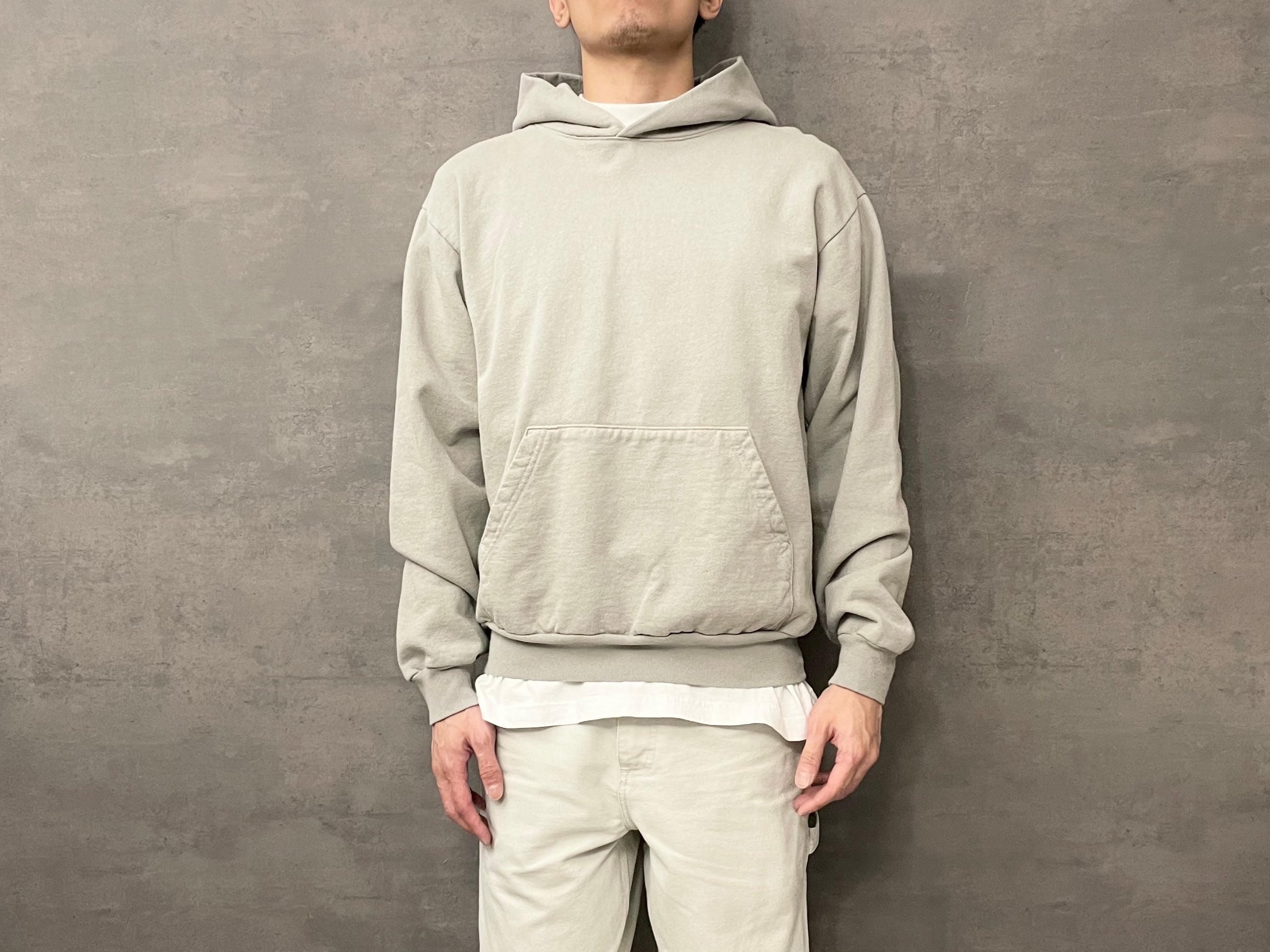 Los Angeles Apparel Garment Dye 14oz. Heavy Fleece Hoodie - Sage