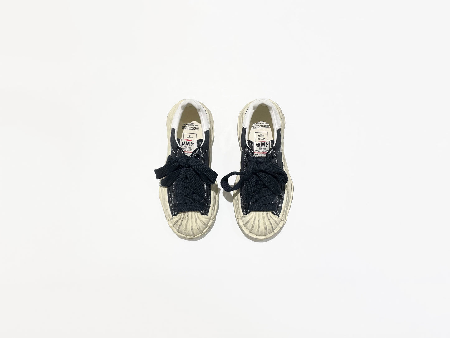 Maison Mihara Yasuhiro Distressed Canvas OG Sole Sneaker - Blakey