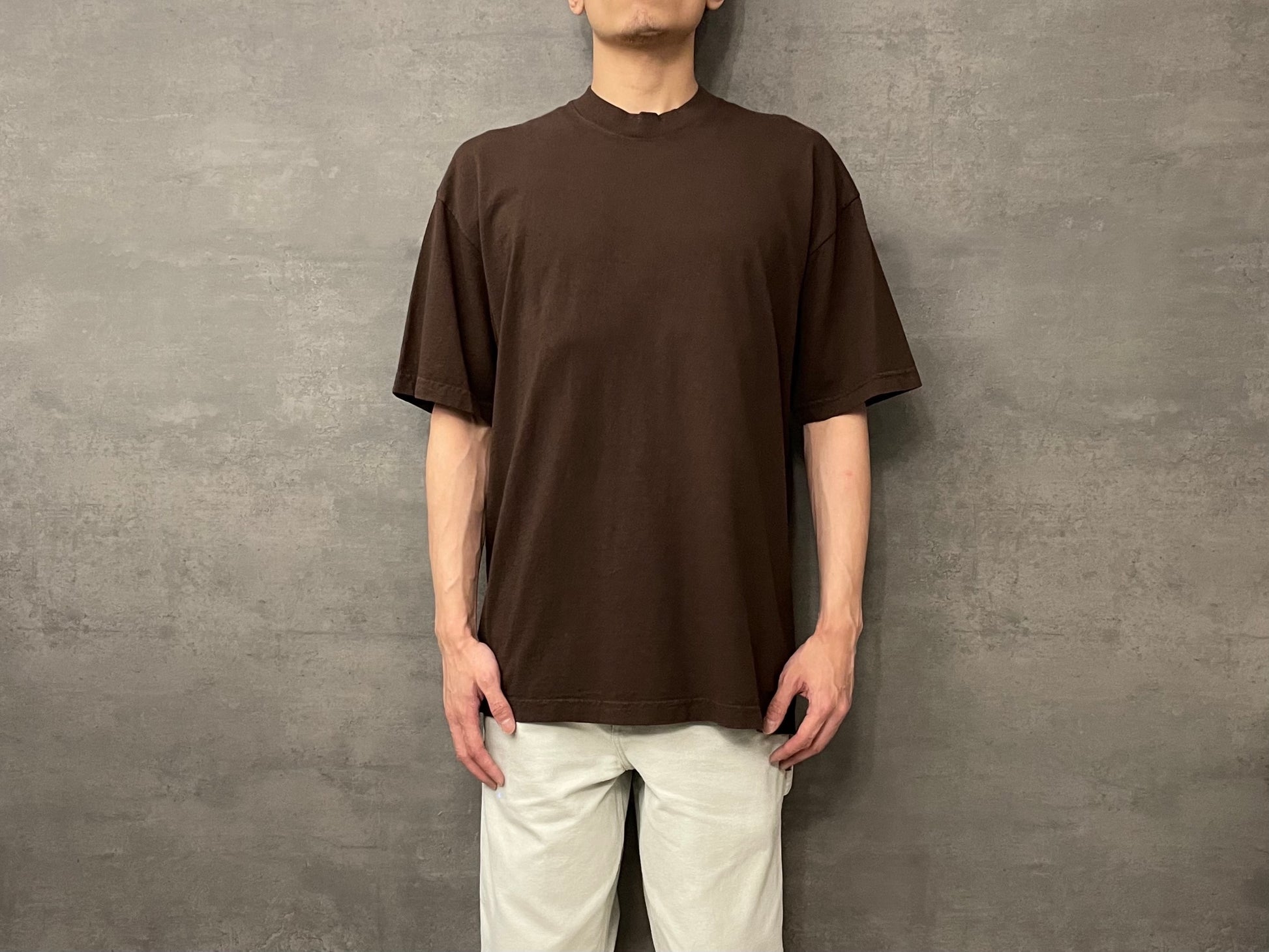 Los Angeles Apparel | Shirt for Men in Chocolate, Size Small