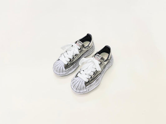 〖 Special Order 〗Maison Mihara Yasuhiro Brushed Patent Leather OG Sole Sneaker - Blakey