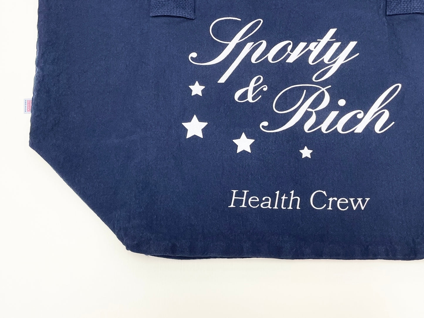 Sporty & Rich Stars Health Crew Tote Bag