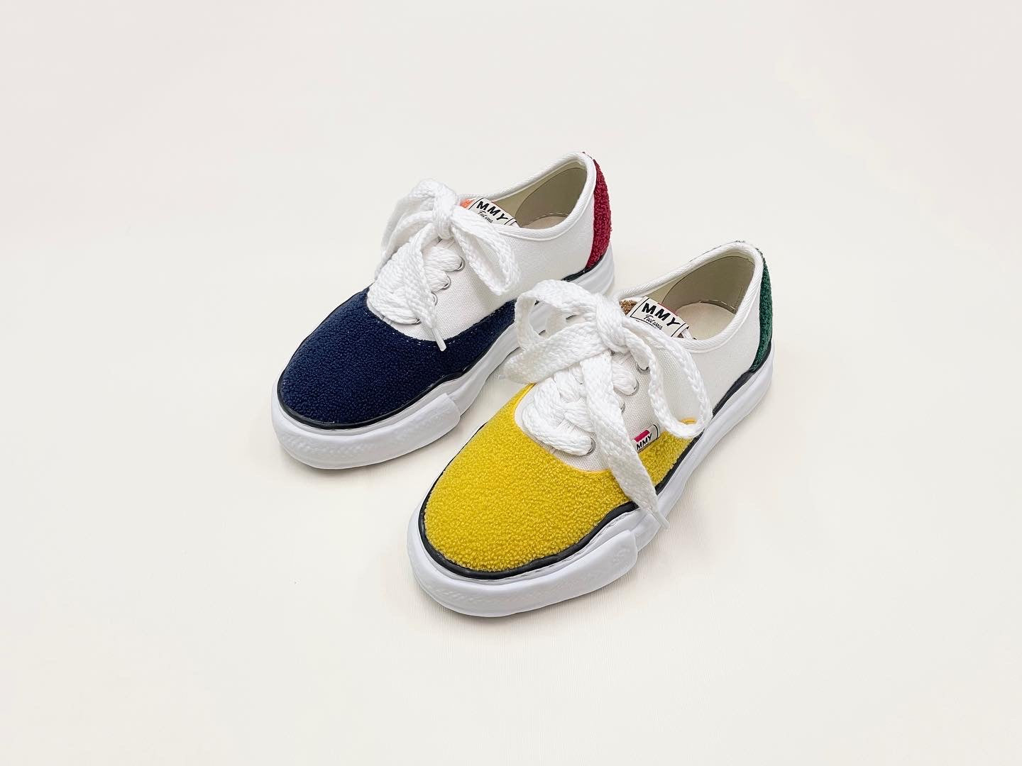 〖 Special Order 〗Maison Mihara Yasuhiro OG Sole Chenille Emb Sneaker - Baker