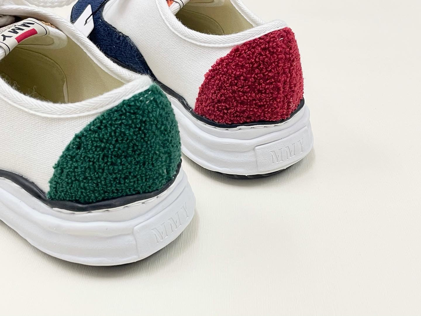 〖 Special Order 〗Maison Mihara Yasuhiro OG Sole Chenille Emb Sneaker - Baker