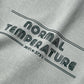 Normal Temperature 6.5oz Script Logo S/S Crew Neck T-Shirt