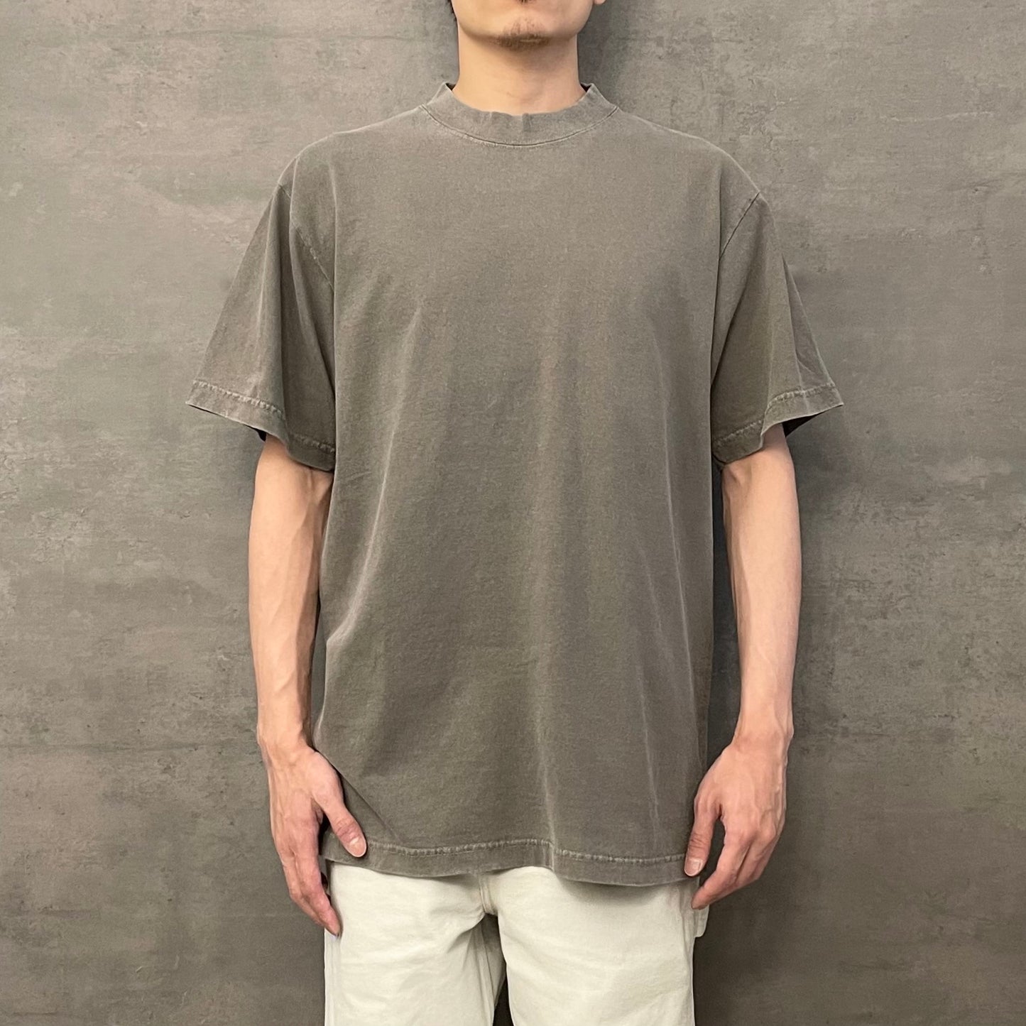 Shaka Wear 7.5oz. Max Heavyweight Garment Dye T-Shirt - Cement