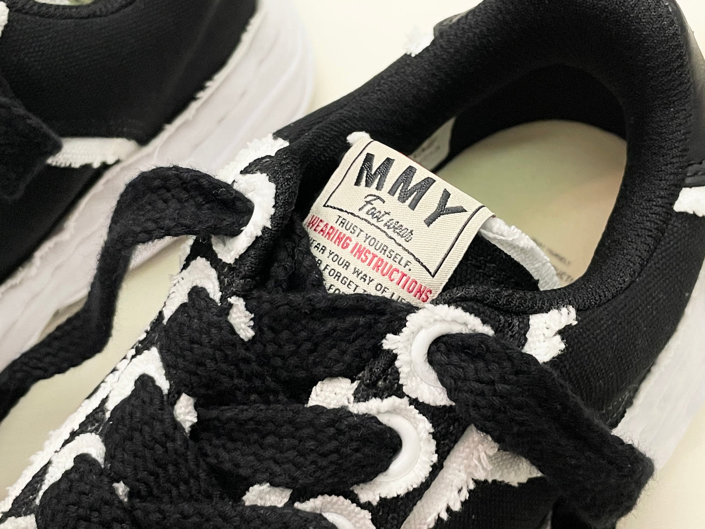 Maison Mihara Yasuhiro Over Hanging Canvas OG Sole Sneaker - Wayne