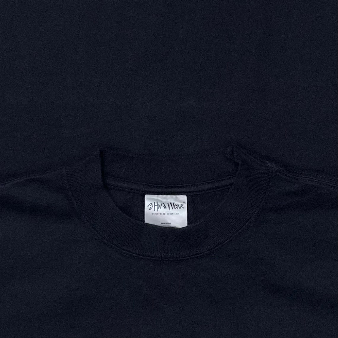 Shaka Wear 7.5oz. Max Heavyweight Garment Dye T-Shirt - Black